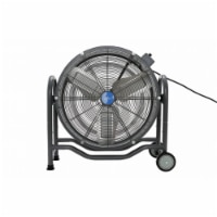 Iliving USA ILG8M24-70EC BLDC Air Circulator 115 V High Velocity Floor Fan- 24 in.