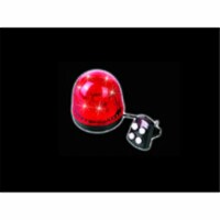 Bright Ideas 405 Red Dome shaped Bike Siren