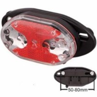 Bright Ideas 984 5 LED Reflective Taillight With Carrier Fit