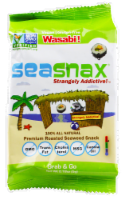 SeaSnax Wasabi Roasted Seaweed Snack