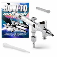 Precision Dual-Action 2cc Gravity-Feed Airbrush MAC Crown Cap