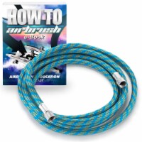 6 ft. Braided Airbrush Air Hose 1/8 in. - 1/8 in. BSP