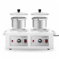 Double Pot Electric Wax Warmer for Hair Removal or Paraffin