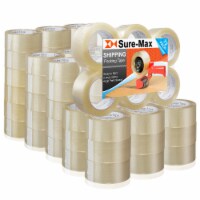 72 Rolls Packing Tape (1.8 mil 330 Feet) - Clear by Sure-Max