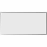 Vinnova Essentia 48 Illuminated Bathroom Vanity Wall Mirror in Silver