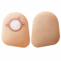 New Image Closed End 7 L 2pc System Ostomy Pouch 7 Inch Length 18352, 30 Ct