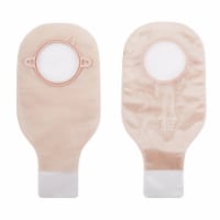 New Image Drainable 12 L 2pc System Colostomy Pouch 2.75 Flange 18104, 10 Ct