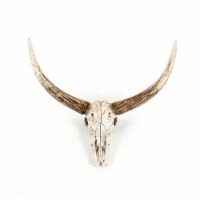 Zentique SHI003 Bull Skull Wall Decor- 26 x 19.5 x 14.5 in.