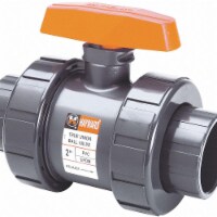 Hayward Flow Control Ball Valve,CPVC Ball,1-1/4  Pipe  TBH2125ASTV0000