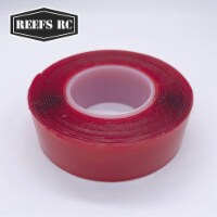 Reefs RC SEHREEFS91 9 ft. Double Sided Servo Tape, Clear