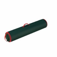 Elf Stor Christmas Gift 40.5 In. Wrapping Paper Wrap Storage Bag Green Stand Up