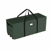 Premium Green Rolling Duffle Bag Style Christmas Tree Storage Bag Up to 9 Ft