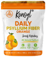 Konsyl® Orange Flavor Daily Psyllium Powder Fiber Supplement