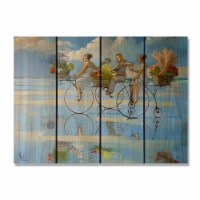 Day Dream HQ RWBWB2216 22 x 16 in. Wests Big Wheel Beach Inside & Outside wood Wall Art