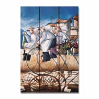 Day Dream HQ RWBB1624 16 x 24 in. Wests Baker Bikes Inside & Outside wood Wall Art