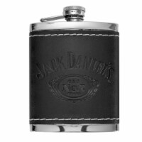 Jack Daniels 34454 Jack Daniels Leather Flask - 6 oz