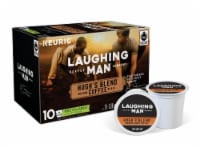 Laughing Man® Hugh's Blend Medium Roast Coffee K-Cup Pods Perspective: Main