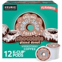 The Original Donut Shop® Chocolate Glazed Donut Medium Roast K-Cup® Coffee Pods Perspective: Main