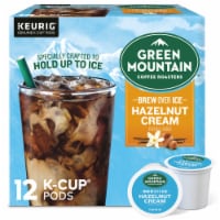 Green Mountain Coffee Roasters® Brew Over Ice Hazelnut Cream Medium Roast K-Cup Iced Coffee Pods