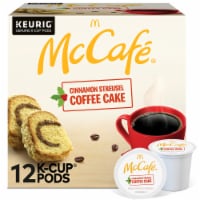McCafé® Cinnamon Streusel Coffee Cake Light Roast K-Cup Coffee Pods Perspective: Main