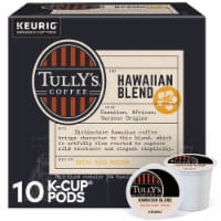 Tully's Coffee Hawaiian Blend Medium Roast K-Cup Coffee Pods Perspective: Main