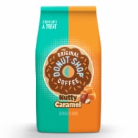 The Original Donut Shop Coffee Nutty Caramel Medium Roast Flavored Ground Coffee Bag Perspective: Main