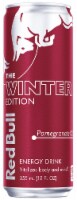 Red Bull Winter Pomegranate Energy Drink Can Perspective: Main