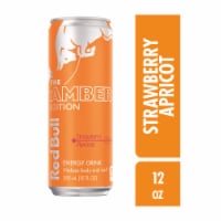 Red Bull Amber Edition Strawberry Apricot Energy Drink Perspective: Main