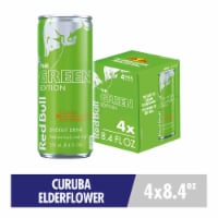 Red Bull Green Edition Curuba Elderflower Energy Drink Perspective: Main