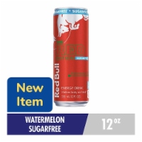 Red Bull Red Edition Sugar Free Watermelon Energy Drink Perspective: Main
