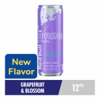 Red Bull Spring Edition Energy Drink Grapefruit Can Perspective: Main
