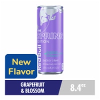 Red Bull Spring Edition Energy Drink Grapefruit Can Perspective: Main