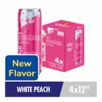 Red Bull Summer Edition Energy Drink White Peach Multipack Perspective: Main