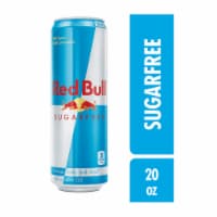 Red Bull Sugar Free Energy Drink Can Perspective: Main