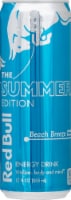 Red Bull® Summer Edition Beach Breeze Energy Drink Can Perspective: Main