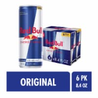 Red Bull Energy Drink Multipack Cans Perspective: Main