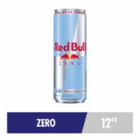 Red Bull Zero Energy Drink Can Perspective: Main
