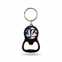 NFL Cincinnati Bengals Patriotic Bottle Opener Keychain Perspective: Main