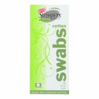 Swisspers Organics Cotton Swabs - 180 Count Perspective: Main