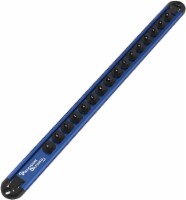 Precision Defined Aluminum Tool Socket Holder | Blue, Single 1/4  x 16 Clips