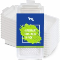 Precision Defined Supreme 4-Inch Paint Tray Liners (10 Pack), Fits 4” Paint Tray,