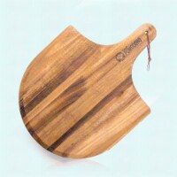 Chef Pomodoro All-Natural Acacia Wood Pizza Peel Gourmet Luxury Pizza Paddle