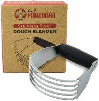 Chef Pomodoro Multi-Purpose Dough Blender Mixer, Stainless Steel Blades, Pastry Cutter