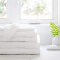Hasen Hotel Luxury Bath Towel 6-Pack Set | 100% Pure Cotton, Spa Quality Absorbent