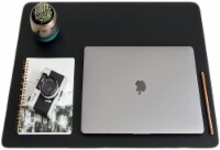 ZBRANDS // Leather Smooth Desk Mat Pad Blotter Protector 24  x 17