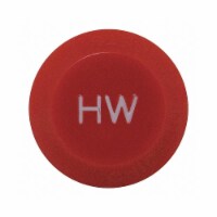 Chicago Faucet Button, Hot Water  216-128JKNF