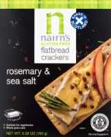 Nairn's Gluten Free Rosemary & Sea Salt Flatbread Crackers
