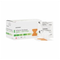 McKesson Adhesive Bandages, Fabric, Fingertip and Digits - Sterile, Small, 1.7 in x 2 in Perspective: Main