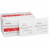 McKesson Alcohol Prep Pad Sterile Large Nonwoven Gauze 58-404 1 Box(s)