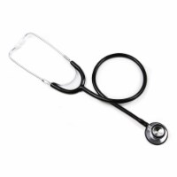 McKesson General Exam Stethoscope, Black Tube, 22 inch 01-670HBKGM, 10 Ct Perspective: Main